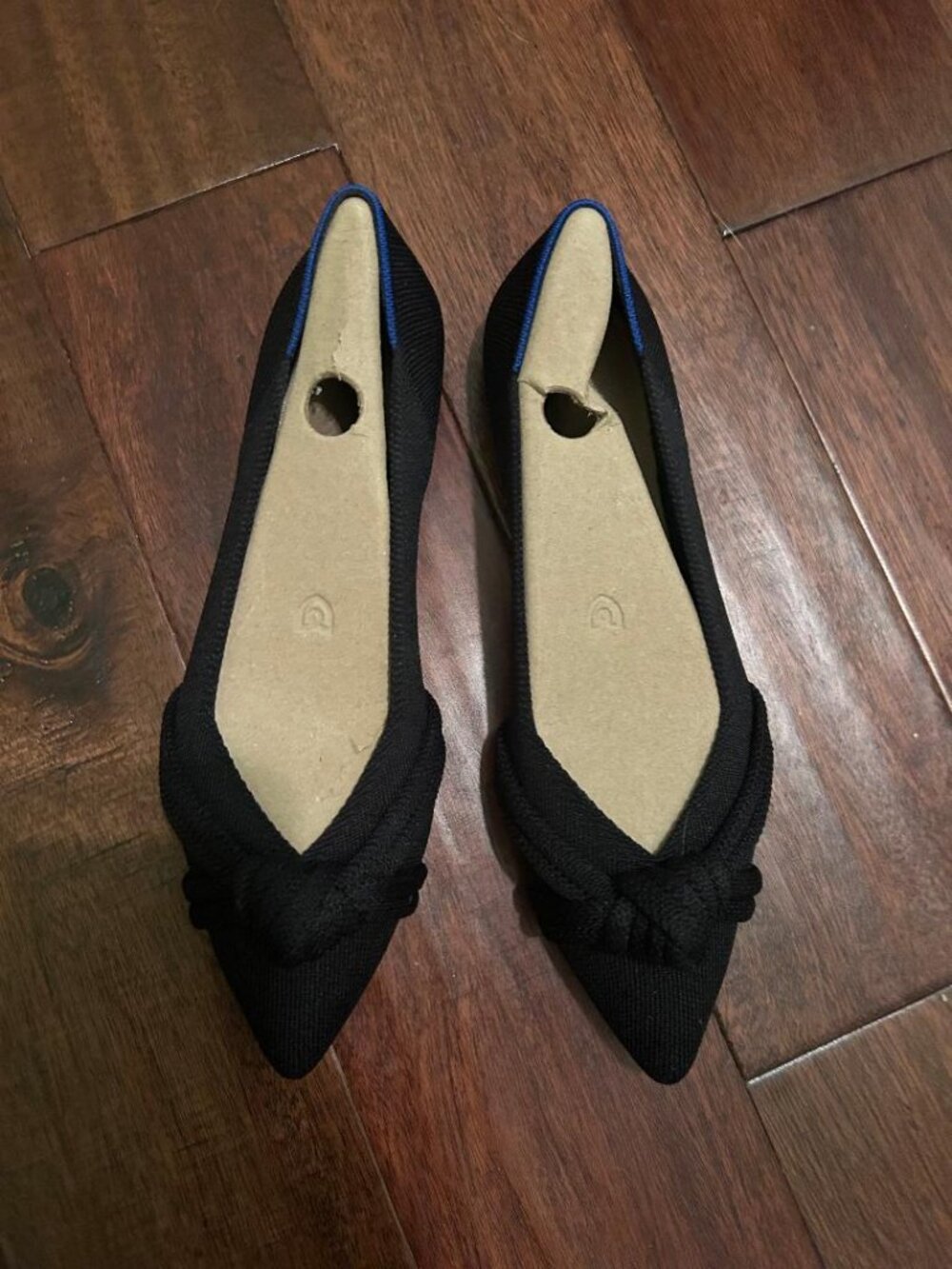 Rothy's THE KNOT POINT II - Black 9.5